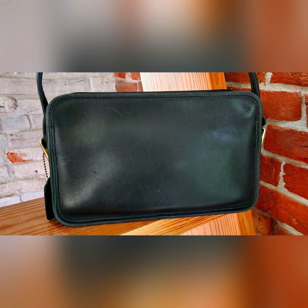Coach 1990s East West Compartment Bag